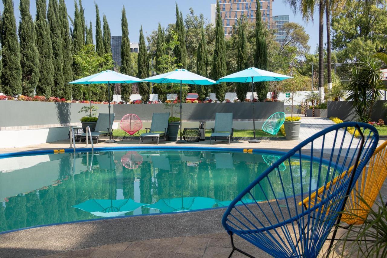 Hotel Las Pergolas Guadalajara Buitenkant foto